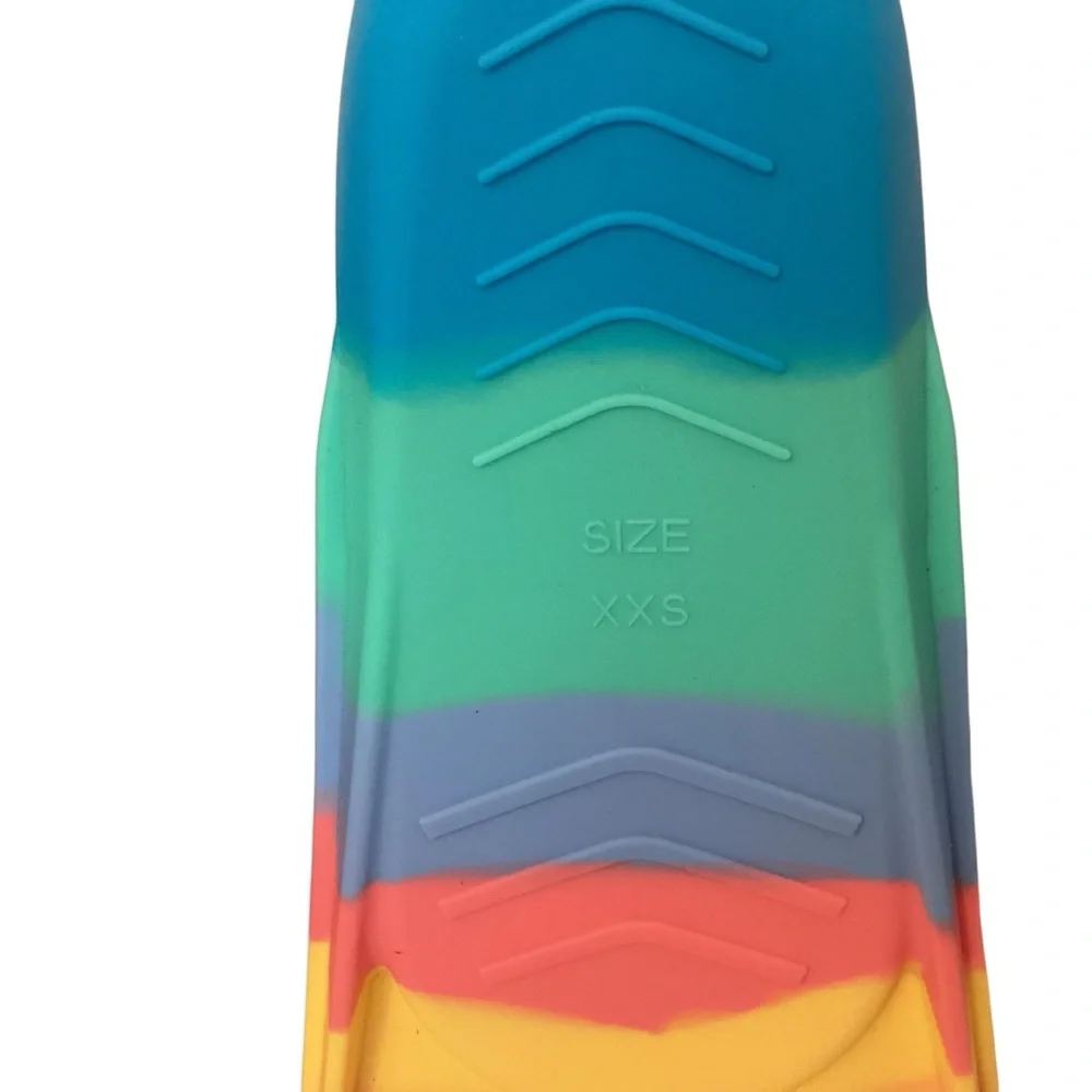 Kids Swim Fins 2XS (XXS) US 9.5–11.5 | Training Flippers